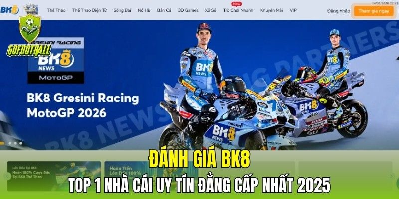 đánh giá BK8