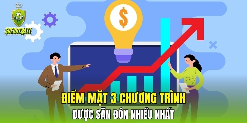 Điểm mặt 3 chương trình được săn đón nhiều nhất