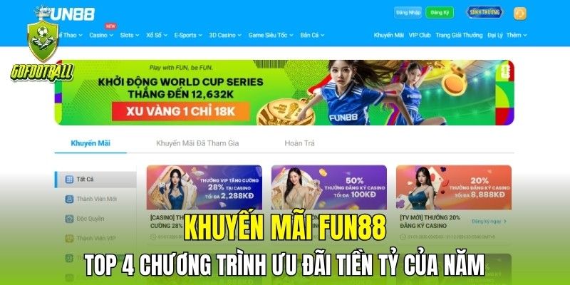 khuyến mãi Fun88